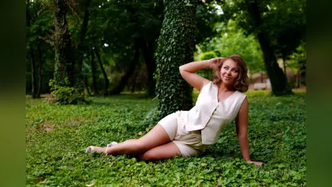 StephanieNoir — Joy in nature among the green trees.