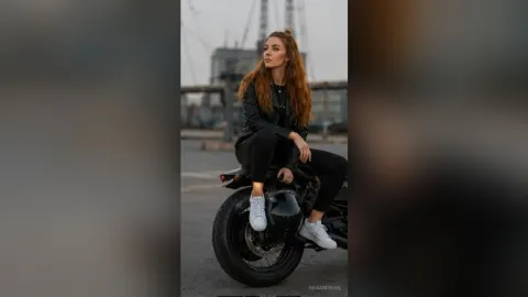 MiaAndrian — black leather