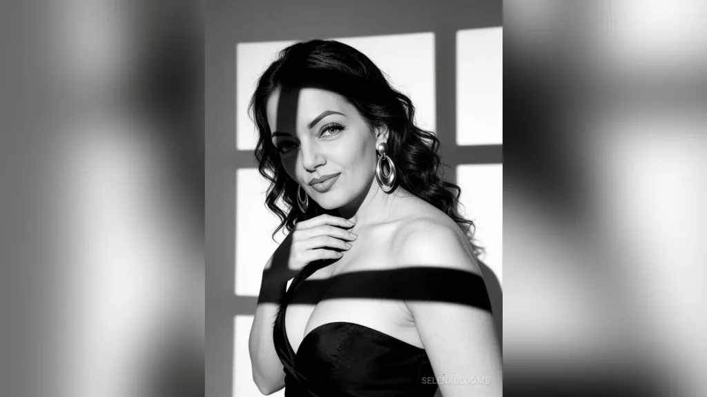 SelenaBlooms — Black and white