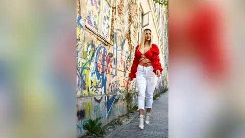 TiffanyAddams — Down the street