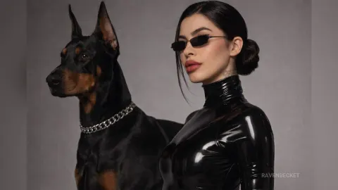 RavenBecket — Latex and leather