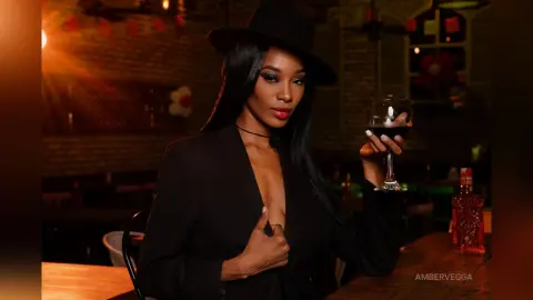 AmberVegga — Do you want a glass of wine?