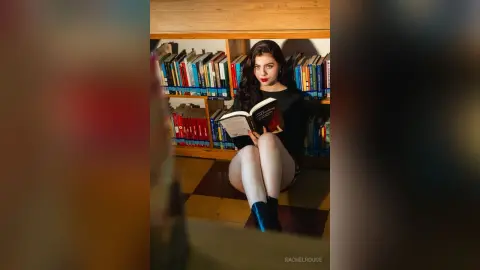 RachelRouge — Sexy library📚