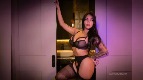 MarcelaRecio — Black stockings, bright soul