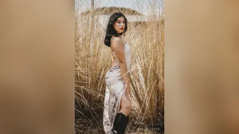 AlexaWane — dress and boots 🤭