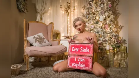 KatalinaRouge — i tried to be a good girl, santa