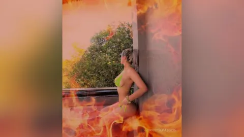 BrigittePassion — 😈 Hotter than hell! Latex and Bikini!