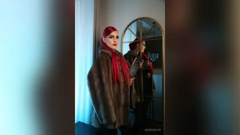 AmbraBlair — Leather,  fur and seduction 🖤