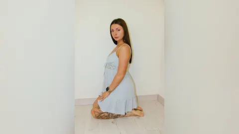 LindaJames — The blue dress