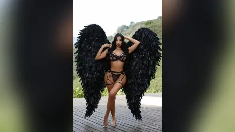 EstefaniaBrown — Black angel