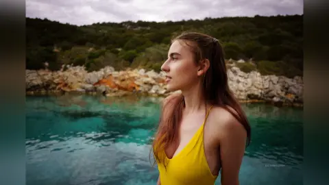 KatrinWaldron — look at this color of the water!