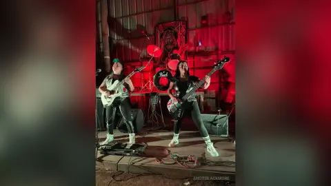 AngieBlackmore — TOUR CHILE 2025  VIRGIN KILLER BAND!!!!