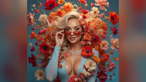DonnaAnjelina — All in Flowers