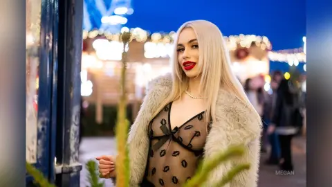 Megan — Looking for Santa ;)