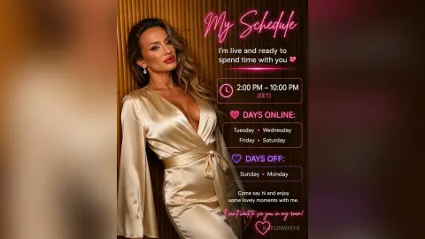 KaylinWhite — My schedule