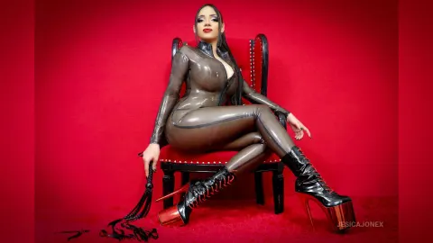 JesicaJonex — latex catsuit✨