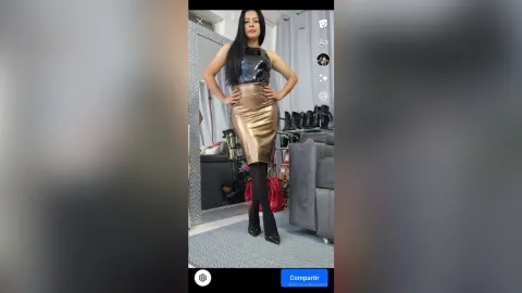 NikkitaHernandez — Latex and leather