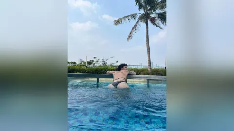 AngelaCox — VACATION IN THE POOL