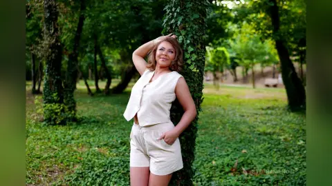 StephanieNoir — Joy in nature among the green trees.