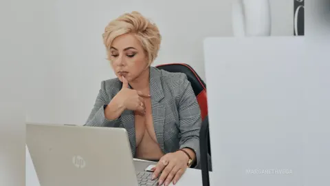 MargarethVega — Fun in the office