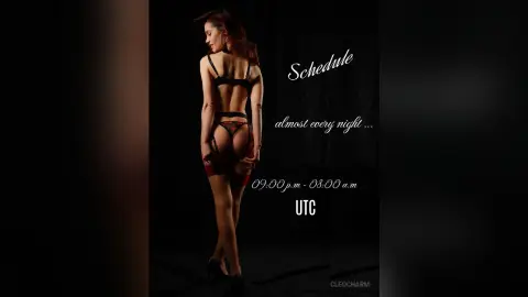 CleoCharm — Schedule