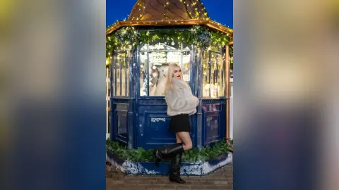 Megan — Looking for Santa ;)