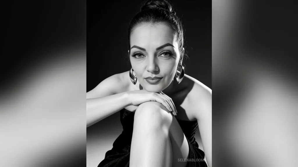 SelenaBlooms — Black and white