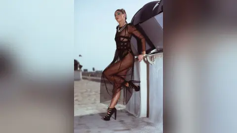 LaraAdler — Rooftop Goddess