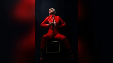 ChristineNicole — Red Casuit
