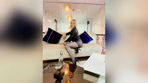 CharlotteSky — Heels footjob 