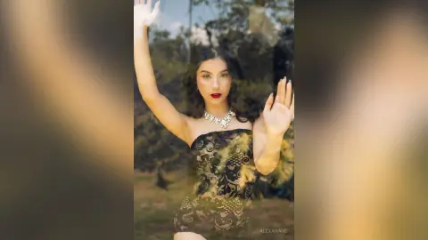 AlexaWane — Dress black sensual