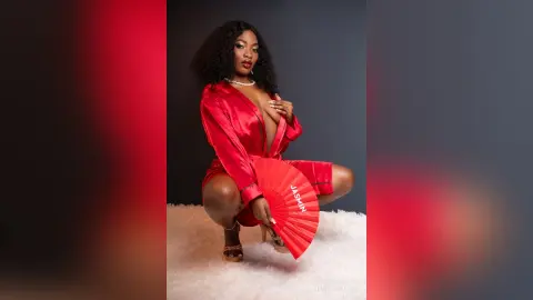 NahomyGreen — Exclusive red suit