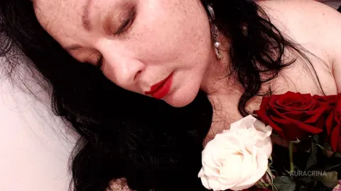 AuraCrina — Red and White Roses (love or passion?:)