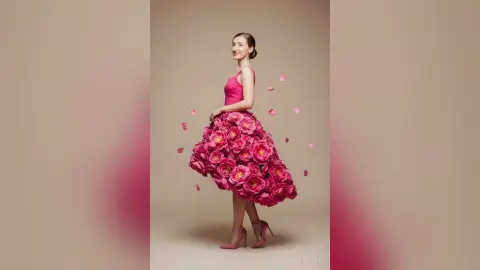 KateRedder — Lady in pink dress 