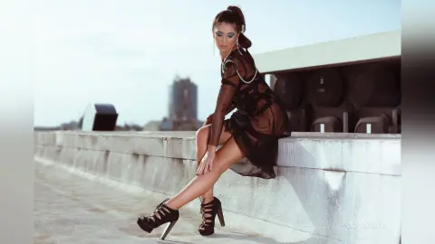 LaraAdler — Rooftop Goddess