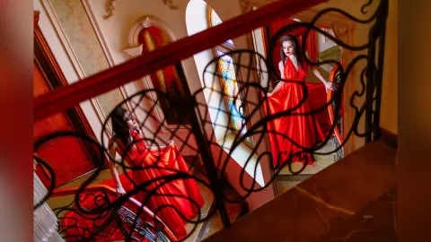Missy — Red dress