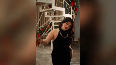 KamillaRey — Lady in black long dress........