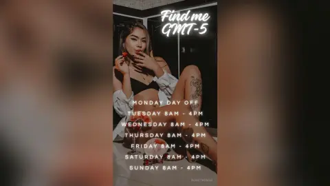 RosieThomas — schedule