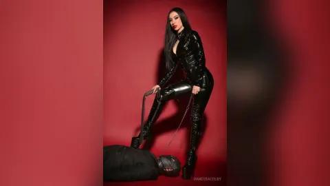 VanessaColby — Your place?...in your knees!.