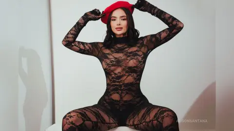 AlisonSantana — sexy lady in black