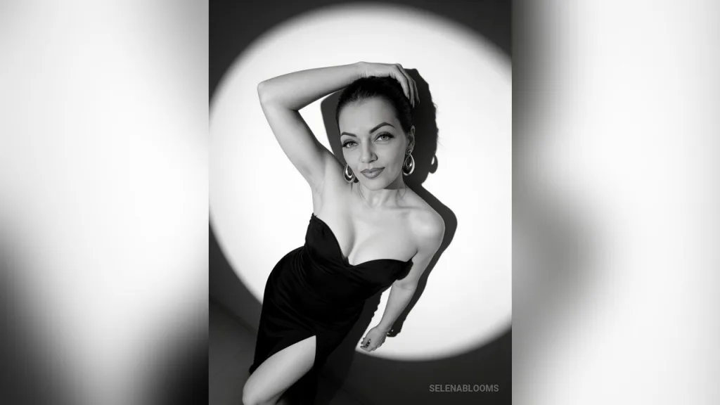 SelenaBlooms — Black and white