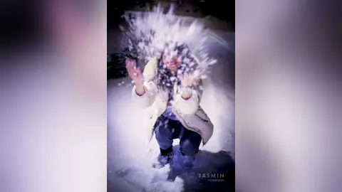 Arianna — Enjoying the snow!