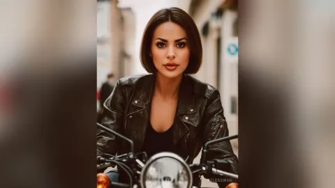 AgleaSwan — Leather jacket