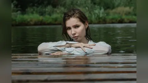 KristinaAmila — in the water