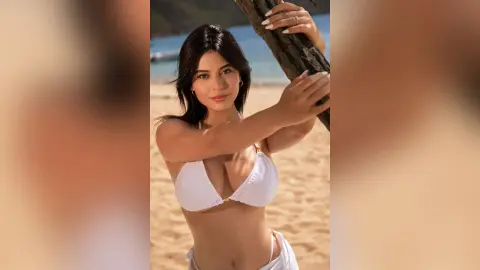 Scarlett — Beach, sand, sun and my burning body ☀