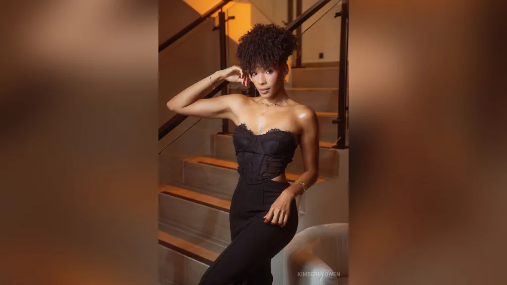 KimberlyOwen — Balck dress