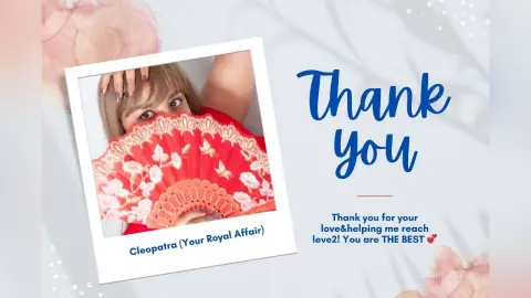 LareineCleo — Thank you Cards