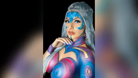 BrianaBelamy — Halloween Paint Warrior