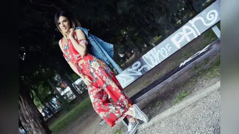 Rebecca — In the park..