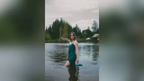 KristinaAmila — in the water